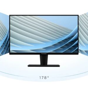 ViewSonic 24” Office Ultra Thin + SuperClear IPS, 2x Speakers, 4ms 75hz, FHD 1080, HDMI, VGA, 3.5 Audio, Multi-View, Eye Care. VESA 75, Monitor (LS)