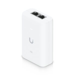 Ubiquiti PoE+ Adapter, 30W of PoE+,  RJ45 Data Input, AC Cable, U6 AP Suitable (U6-LR, U6-LITE, U6-PROU7-PRO),Replacement for POE-48-24W-G, 2Yr Warr