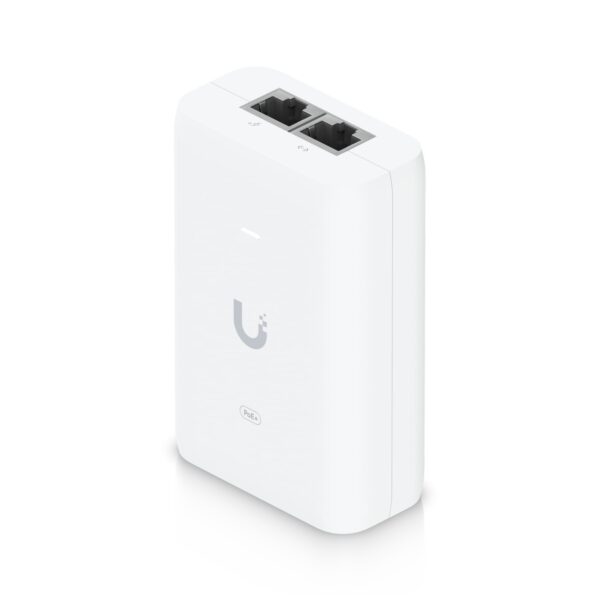 Ubiquiti PoE+ Adapter, 30W of PoE+,  RJ45 Data Input, AC Cable, U6 AP Suitable (U6-LR, U6-LITE, U6-PROU7-PRO),Replacement for POE-48-24W-G, 2Yr Warr