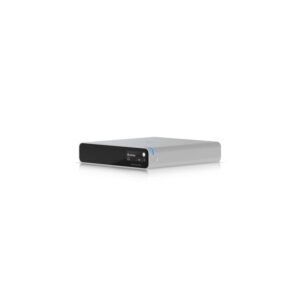 Ubiquiti Cloud Key+, UniFi OS Console Connects To Site Manager, Pre-installed 1TB SSD, Connect  Power via PoE,Optional USB-C Power, Incl 2Yr Warr